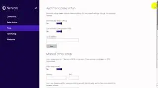 How to Set up Proxy Server on Windows 8 1
