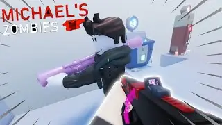 PLAYING ONE WINDOW CHALLENGE IN A KNOCK OFF COD ZOMBIES IN ROBLOX