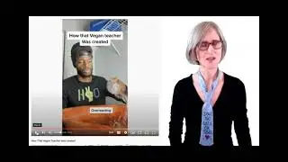 @ThatVeganTeacherYouTube  being racist.