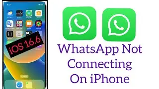 How to fix WhatsApp Not Connecting on iPhone in iOS 16.6