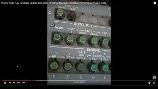 Navigation Database Update Airbus A320 floppy disks 