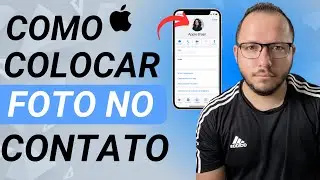 COMO COLOCAR uma FOTO no CONTATO do IPHONE - PASSO a PASSO