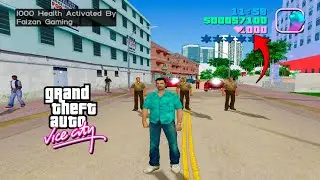 GTA Vice City 1000 Health New Cheat Code | Download 1000 Health Mod | Faizan Gaming