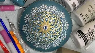 ✨BEGINNERS TUTORIAL!! Sparkling TORUS AND DOT ART MANDALA  ✨