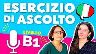 Level B1 listening exercise useful for the Italian citizenship exam 🇮🇹