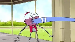 Party horse taking a test - Regular Show