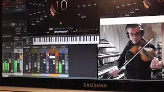 Ambient Violin - recording technique using Midi and Reaper DAW