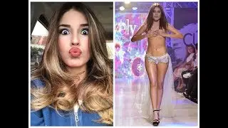 С модели на подиуме слетел бюстгальтер, но её реакции можно позавидовать