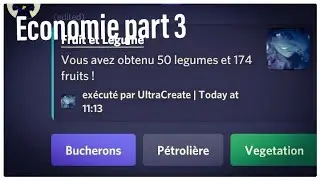 Système Economique Avec Bouton (3/4) | Bot Designer For Discord