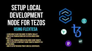 Setup local development node for tezos | Flextesa 