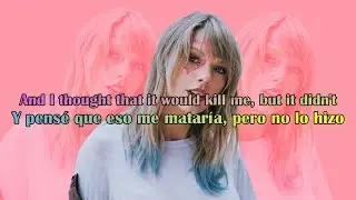 Taylor Swift -  I Forgot That You Existed (Lyrics & Sub. Español)