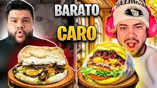 ME SURPREENDI COM O X-TUDO MAIS CARO vs O MAIS BARATO! – React Thiago Quatroque