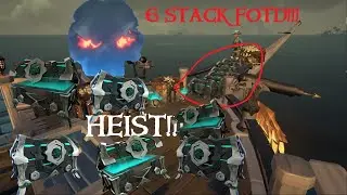 6 stacked Fort of the Damned HEIST against Galleon!!!