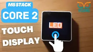 How to Use Core2 Touch Screen ESP32 - M5Stack & Visuino