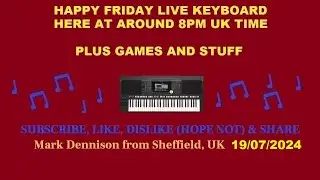 Keyboard Live Stream Late Show !!!!!!