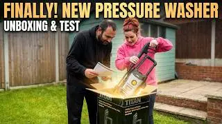 Unboxing & Test Titan TTB1800PRW 140 Bar Pressure Washer | Jet Washer