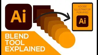 ADOBE ILLUSTRATOR FOR IPAD - APP UPDATES - BLEND TOOL EXPLAINED