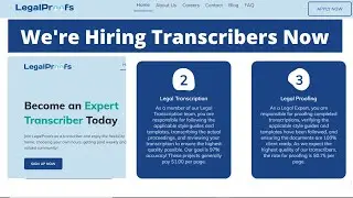 LegalProofs Transcription Formatting Transcript | Hiring Now | PART 2 | SEP 28,  2022