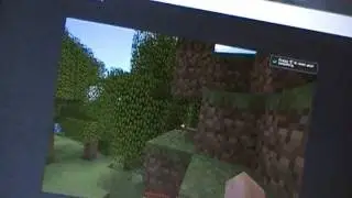 My Little Bro Playin' Minecraft...