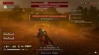 ABSOLUT CLUTCH EXTRACTION in HELLDIVERS 2!!! 1 second left, 5 Bile Titans, No backup!