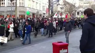 Акция протеста против АЭС в Гамбурге