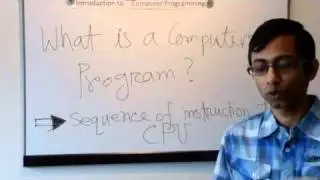 What Is a Computer Program [Test Lecture]