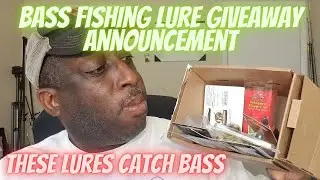 Bass Fishing Lure Giveaway | #luregiveaway | #annoucement