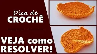 O que fazer se o trabalho emborcar ou embabadar? Dicas para tapete redondo.