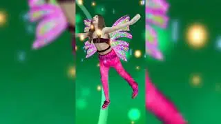 Winx Club Flora's Sirenix transformation