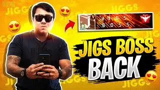 Jigs Boss BACK In Free Fire 🤔🔥 | BOSS OFFICIAL