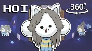 Walk Through Temmie Village 360° | Undertale