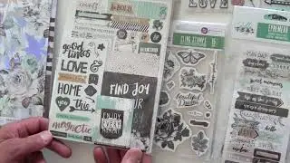 NEW Prima Zella Teal Scrapbooking Collection