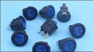 ✔️⚡How to connect a toggle switch with backlight -?? (On-Off button) - detailed connection diagram!
