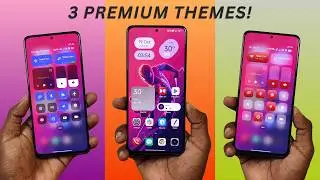 3 New Premium HyperOS THEMES To Customise You Xiaomi Devices (Hindi)⚡
