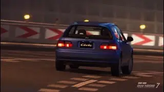 Gran Turismo 7 - Honda Civic EG @ Tokyo Expressway South Clockwise