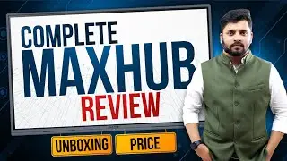 MaxHub Latest Interactive Flat Panel | Best Digital Whiteboard for Teaching @StudiobyEdusquadz