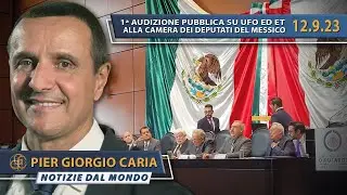 12 SETTEMBRE 2023: 1°audizione pubblica su UFO ed Extraterrestri alla Camera dei Deputati in Messico