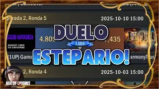 🛡️ Steppe Duel! The closest in recent months! - Age of Origins ES