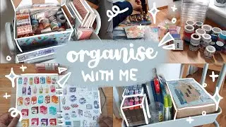 ✨ stationery organization makeover 🎀