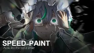 SPEED-PAINT Araki Rio forced a smile [Grand Jackpot Academy]