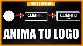 🟠 COMO ANIMAR un LOGO en after effects ( logo animation AFTER EFFECTS ) NIVEL MEDIO 🟠