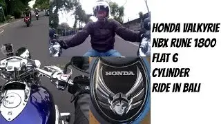 Honda Valkyrie Rune 1800cc Flat 6 Cylinders, The Valkyrie Ride