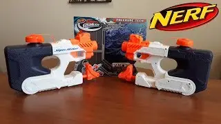 Водяной БЛАСТЕР НЕРФ NERF SUPER SOAKER Распаковка и обзор игрушек
