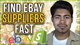 How To FIND eBay Suppliers For Your Shopify Products | Dropshipping Tutorial