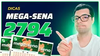 Dicas para Mega Sena 2794 - Acumulada em 140 milhões!!!