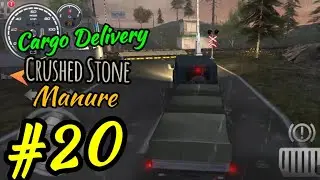 Russian Car Driver #20 Cargo Delivery Crushed Stone/Manure Walkthrough