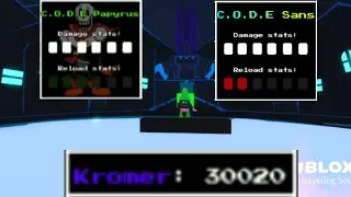 C.o.d.e Sans/C.o.d.e Papyrus ( Spin 30k kromers) | UNWAVERING SOUL | Roblox #9