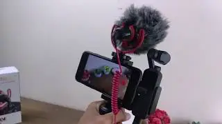 DJI osmo Pocket - rode external mic