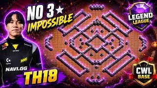 🔥 IMPOSSIBLE TH18 Base That NO ONE Can 3-Star! | Best Anti 3 Star Base 2026