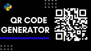How to generate QR code using python|QR code generator in 4 lines|Python projects for beginners 2021